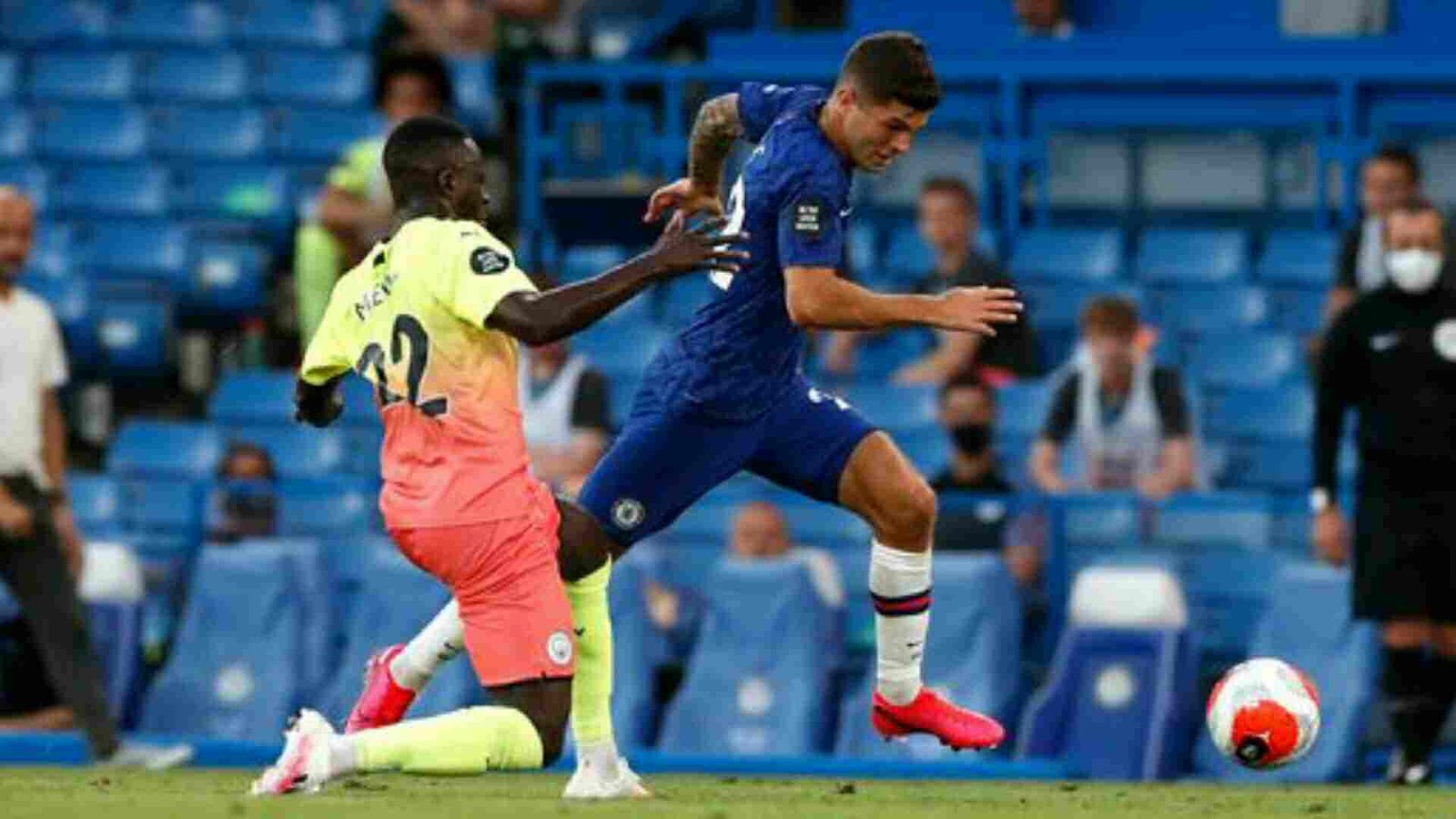 Man City fans react after Benjamin Mendy’s calamitous mistake vs Chelsea