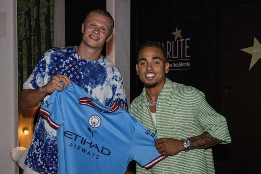 ‘That was pretty obvious’, ‘It’s absolutely beautiful’ – Man City fans react as Erling Haaland ‘leaks’ shirt number while on holiday