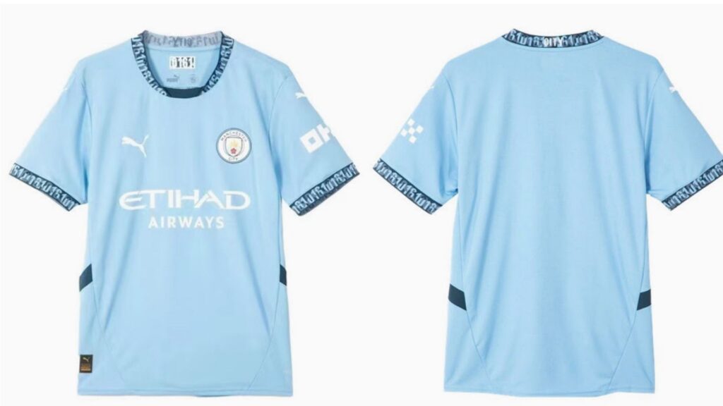 Manchester City’s 2024/25 home shirt ‘unboxed’ in new video