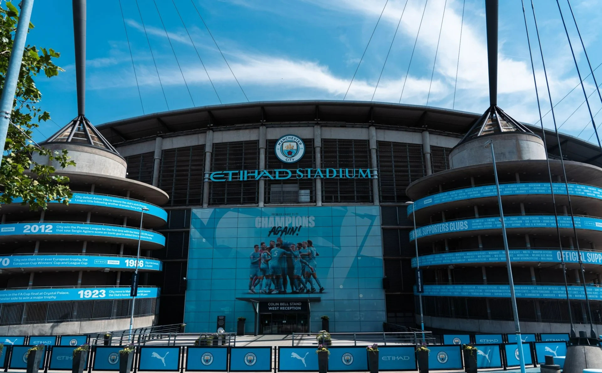 Manchester City Etihad Stadium Manchester City Etihad Stadium