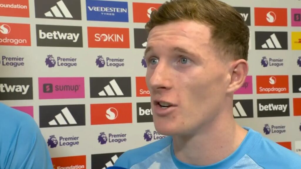 “Yeah, We Are Now!” — Elliot Anderson Sends Man City Fans Into Frenzy After Derby Win